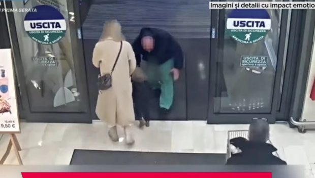 Бездомен румънец се опита да отвлече бебе от майка му в Бергамо