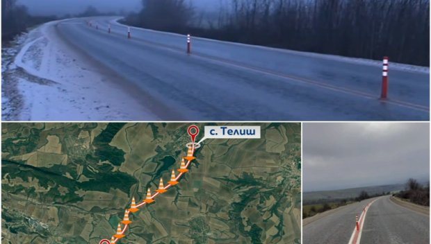 Поставят ограничителни колчета на пътя, където загинаха 12-годишната Сияна и бившият кмет на Червен бряг