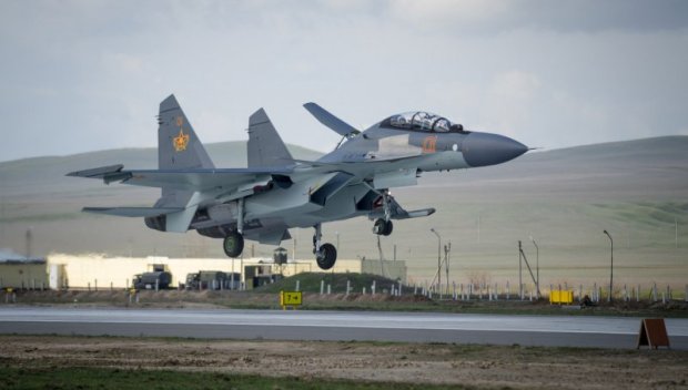 Военен самолет се разби в Казахстан