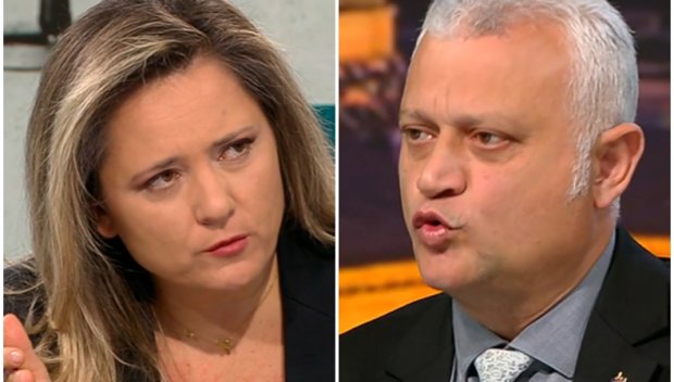 ГЬОНСУРАТ ПО ТЕЛЕВИЗОРА: Дечев като Мистър Да - омаза се в собствената си алабалистика. Лора Крумова се изприщи в ефир