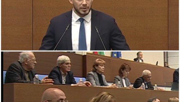 Острие на ГЕРБ срина ППДБ: Вие сте шарлатани, които няма да направите честни избори. Министър Шарков се е срещал с арестувания и осъждан Цицелков (ВИДЕО)