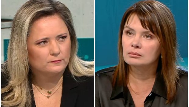ЕФИРЪТ ПОЧЕРВЕНЯ ОТ СРАМ: Оскандалената бивша европрокурорка Теодора Георгиева лъска имидж при Лора Крумова
