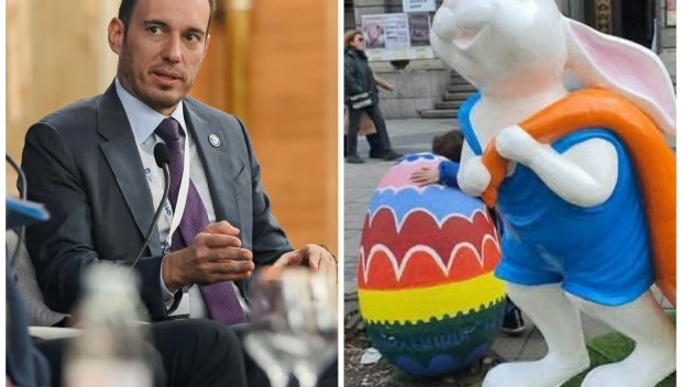 ИМА НЕЩО ОСОБЕНО ИЗВРАТЕНО: Попиляха Великденския заек на Васил Терзиев