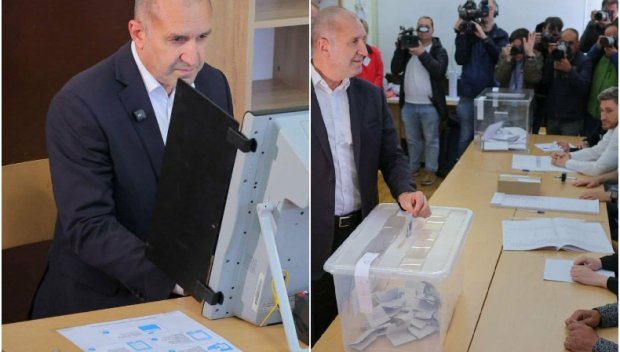 РАВНИ ПРЕД ЗАКОНА: Румен Радев глобен в изборния ден (СНИМКА)
