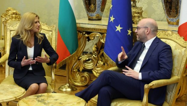 Михаела Доцова се срещна с италианския си колега Лоренцо Фонтана (СНИМКИ)