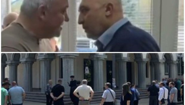 НАПРЕЖЕНИЕТО СЕ ПОКАЧВА! Голяма подкрепа за Ерол Мюмюн - активисти на ДПС се събират на спонтанен протест пред полицията (СНИМКИ)