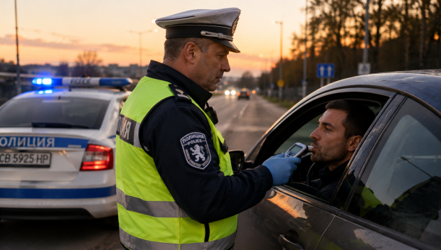 Хванаха софиянец да шофира с положителна проба от 2,85 промила алкохол в Старцево