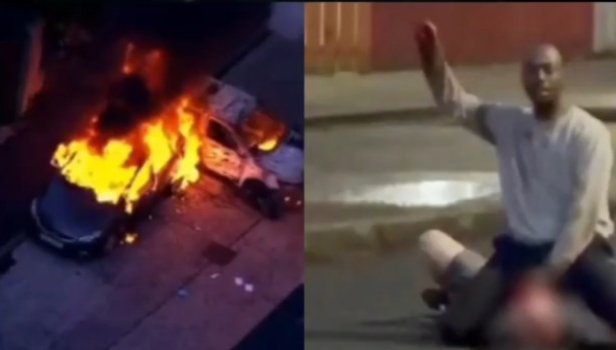 Безредици в Белфаст, след като мигрант опита да заколя на улицата ирландец (ВИДЕО 18+)
