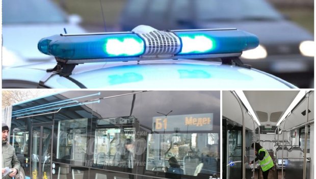 ЕКШЪН В БУРГАС! Психар нападна кондукторка и рани шофьор в опит да отвлече автобус (СНИМКА)
