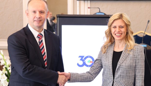Михаела Доцова на важна среща с колегата си от Северна Македония Африм Гаши (СНИМКИ)