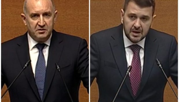 ШОУ В НС! Депутат от ДБ предизвика Радев - залата аплодира отговора на премиера (ВИДЕО)
