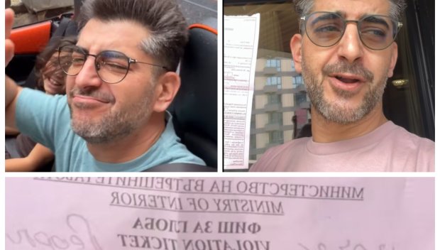 ТРАФИК ПОЛЕМИКА! КАТ глоби Сашо Кадиев за мобилен телефон, докато шофира с дъщеря си. Ето какво отговори актьорът (ВИДЕО)