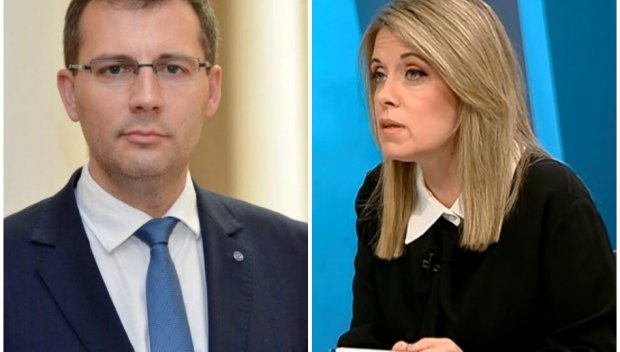 ГОЛЯМ КЮТЕК ПО НОВА ТВ: Водещата аха да разкъса Станислав Анастасов, но той я направи за смях со кротце, со благо...
