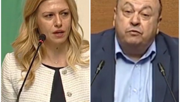 МАШИНА НА ВРЕМЕТО В НС?! Поискаха от Михаела Доцова да използва целия си авторитет и да накара Демерджиев да даде първата справка за полетите на Пеевски (ВИДЕО)