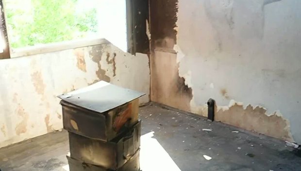 Задържаха мъж за палеж на кметството в Тръстеник