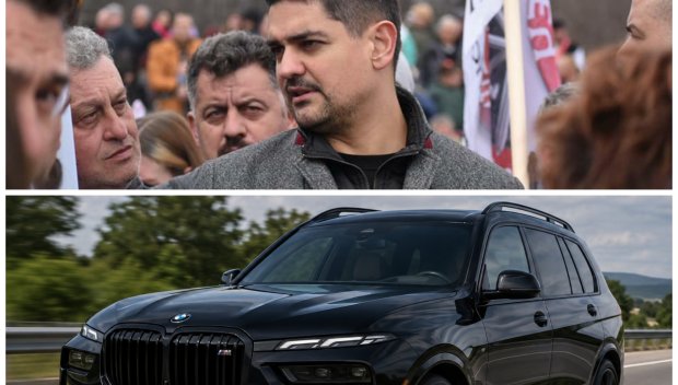 СЛЕД ИЗБОРНАТА ЗАГУБА: Радостин Василев се теши с мощен джип със затъмнени стъкла за 160 хил. евро