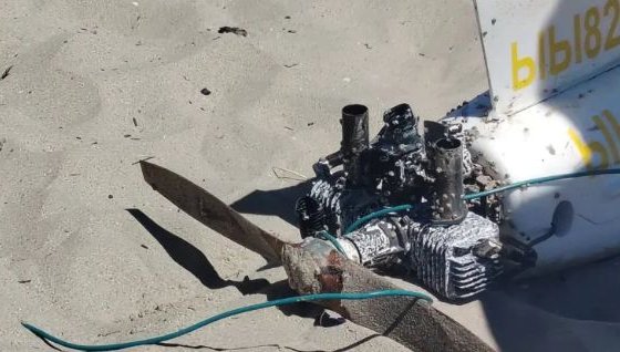Останки от дрон откриха на плажа край Албена, сапьори са пристигнали на място