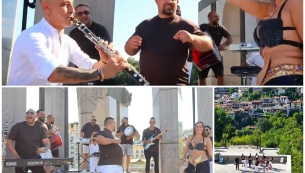 Трите морета, двете кюфтета и бели денсът на Царевец