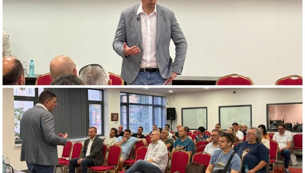 ПОДГОТОВКА ЗА МАЩАБНАТА ЗАГУБА: 26 плюс Манол Пейков слушат проповед на Мирчев в Пловдив и рев, че ГЕРБ не подкрепя Гюров