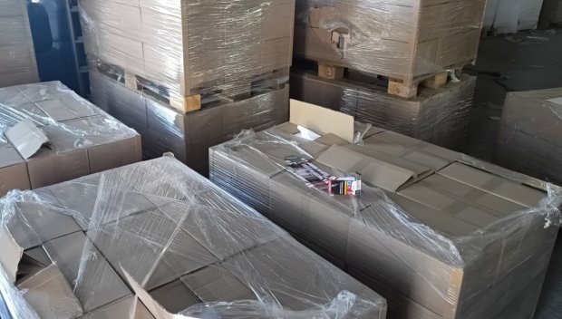 900 000 заготовки за цигарени кутии задържаха митничарите край Видин (СНИМКИ)