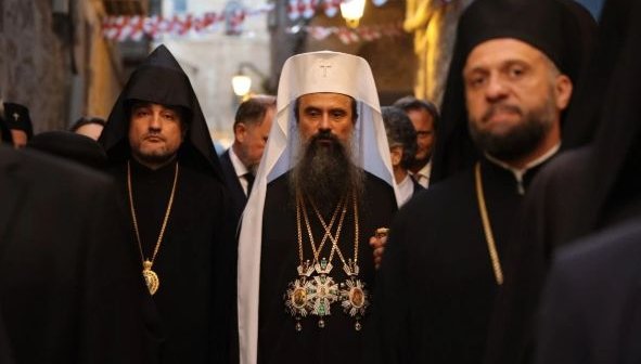 Патриарх Даниил е на мирно посещение в Йерусалимската патриаршия