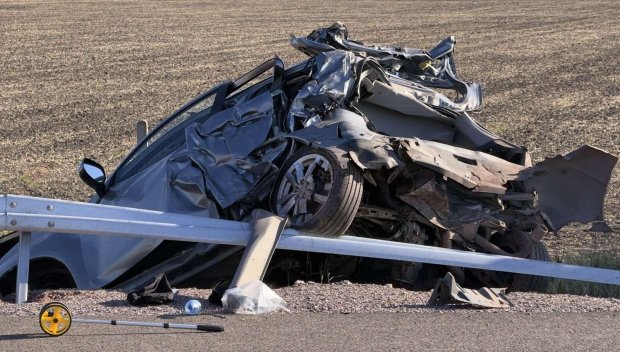 Зловещи КАДРИ от катастрофата със загинал, заради която АМ Тракия остана затворена