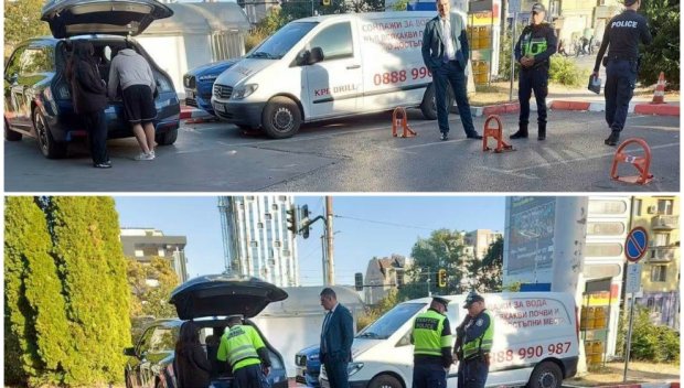 РАЗПРАВИЯ НА ПЪТЯ! Владо Николов от Прогресивна България направи катастрофа - шофьор налита да го бие (СНИМКИ)