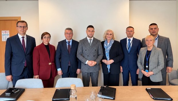 Делегация на ДПС в Брюксел проведе среща с ръководството на групата на Консерваторите и реформистите в ЕП (СНИМКИ)