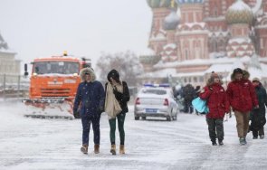 лют студ москва температурите паднаха минус градуса