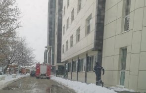 дим пловдивска болница вдигна крак пожарната