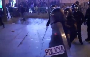 арестувани масови безредици цяла испания видео