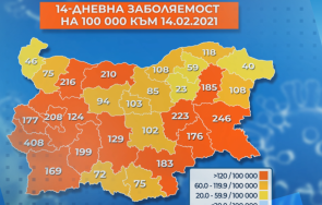 половин българия отново червената зона заболеваемост covid