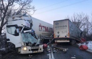 меле пътя два тир удариха видин монтана