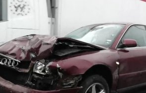 серия катастрофи пътя дунав мост образува тапа снимки