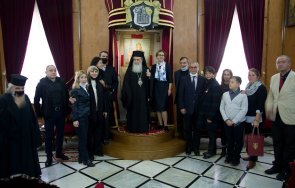 предстоятелят православната ерусалимска патриаршия благослови българия случай националния празник снимки