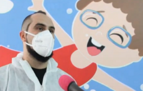 младежи изрисуваха безвъзмедно коридорите болницата добрич