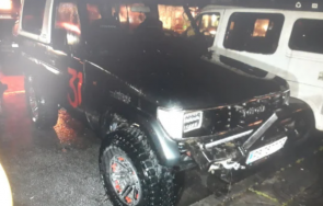 екшън пловдивчанин стреля ловна пушка джип ланд крузър