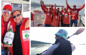 кандидати депутати бсп правят круиз дунава пируват скъпарска яхте видео