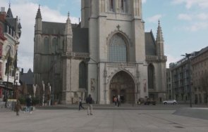 белгия пазят ценна картина бронирана защитна витрина