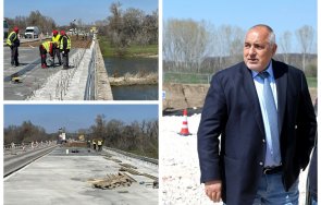 първо пик борисов отпуснахме близо млн възстановяване моста река марица димитровград ремонтът скоро приключи снимки