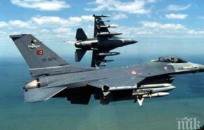 двойка турски изтребители прелетели източната част егейско море