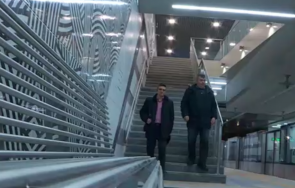 влаковете новите четири метростанции безшумни