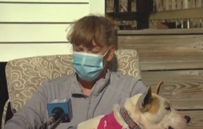 щастлива развръзка жена намери кучето изчезнало