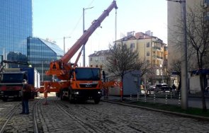 започна ремонтът релсовия път трамвай