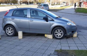 куриоз лепнаха глоба катастрофирала кола пловдив снимки