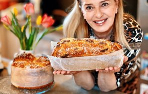 Катерина Евро с козунак