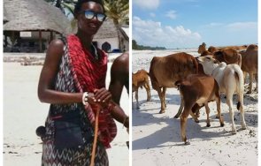 екзотика бургазлийка вдига сватба масай занзибар