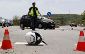 трагедия годишен моторист загина пътя хасково димитровград снимки