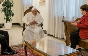 кристалина георгиева отиде среща папата