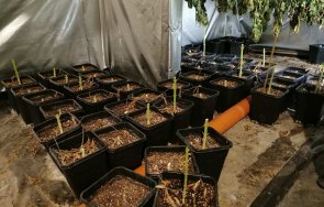 спецакция криминалисти удариха нарколаборатория бургас снимки